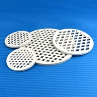 1PC Diameter 44 67 96 102 148 200mm Circular Screen Drainage Filter PVC Floor Drain Filter Screen PVC Grid Cover Plate