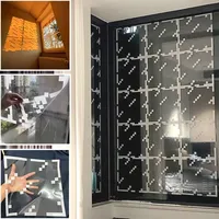 33cm Game Minecraft Electrostatic Window Stickers Anime Self Adhesive Glass Window Film Decal Creative Home Decoration Kids Gift
