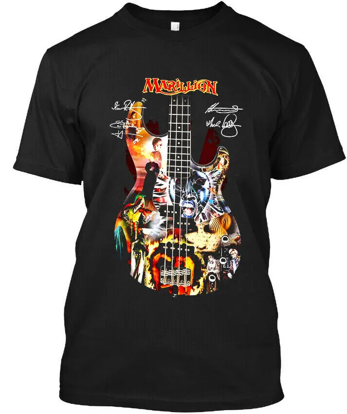 NWT Popular Marillion British Progressive Music Graphic Guitar T-Shirt S-4XL