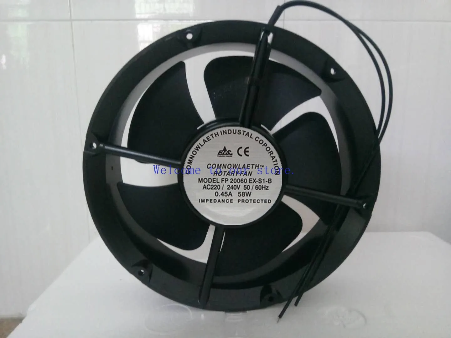 

For new genuine Sanxie FP-108K S1-B 22060 220V axial flow fan 0.45A 65W cooling fan