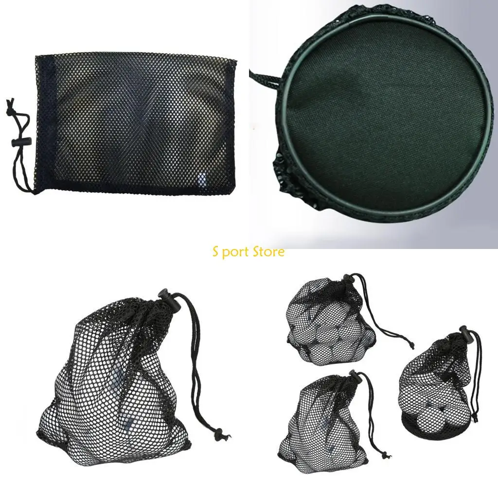 

U2JB Golf Net Bag Large Capacity Duable Nylon Mesh for Easy Organization