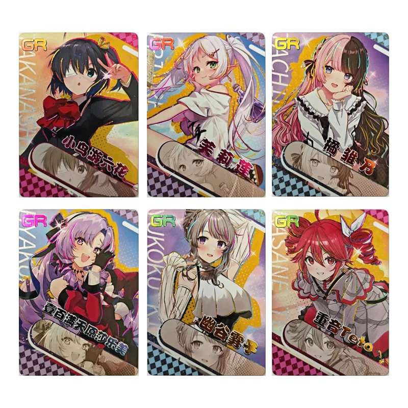Japanese Anime 1M14 Goddess Story Temari Tsukimura Europa Takanashi Rikka Collectible Cards Christmas Birthday Children's Toys