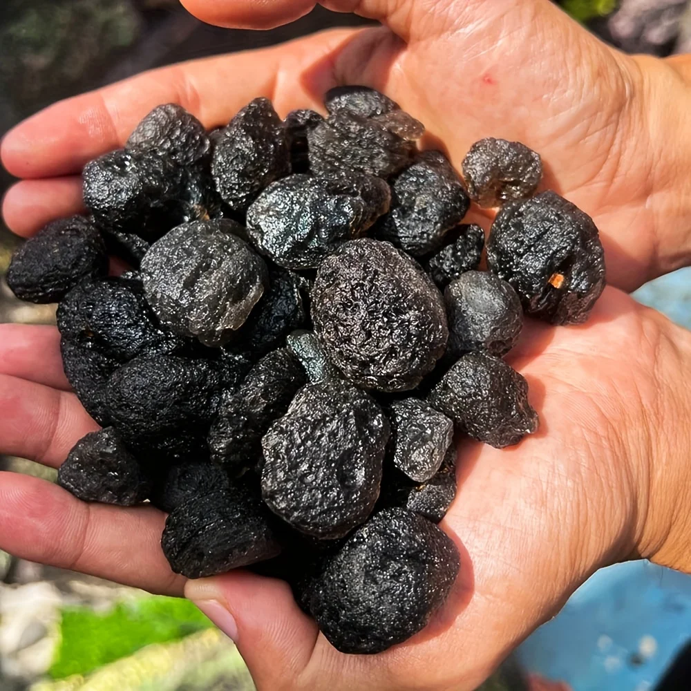 Indonesian Native Agni Manitite Tektite Flame Pearl | Rare Crystal Specimen, Loose Synthetic Gemstone