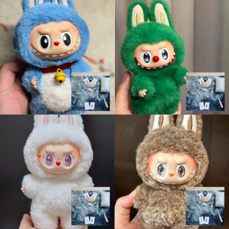 

New For Labubu Full Set Of Doll-Making Material Kits Diy Production Trendy Toys Bag Pendants Desktop Ornaments Accessories