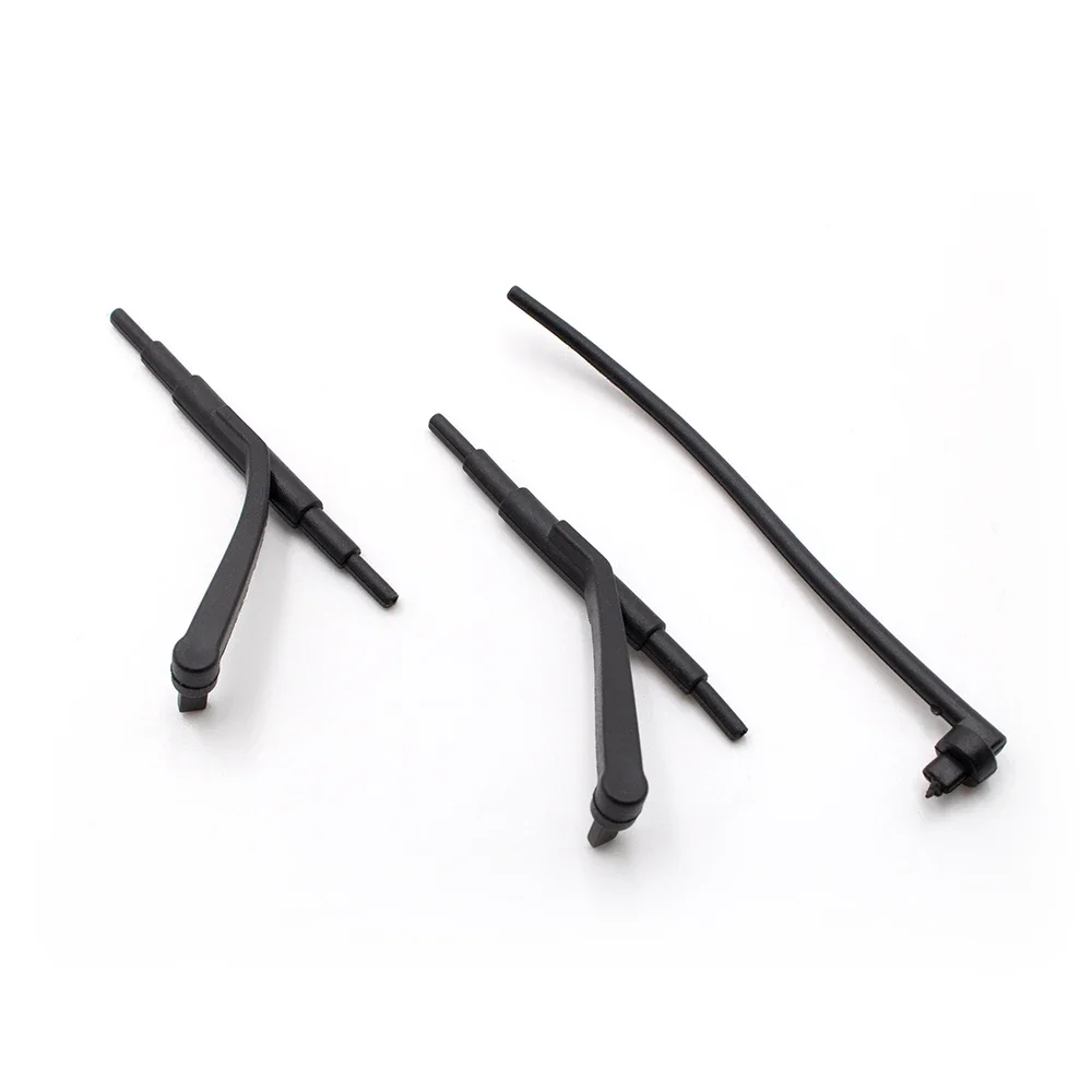 3PCS Modello di Auto Simulazione Tergicristallo Antenna Per 1/10 RC Crawler Auto TRX4 Axial SCX10 Jeep Wrangler Corpo Auto Borsette Modifica FAI DA