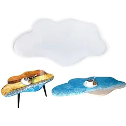 Large Resin Table Mold 24 inch Epoxy River Table Mold, Silicone Resin Tray Molds for River Table, Charcuterie Boards, Coffee Tab