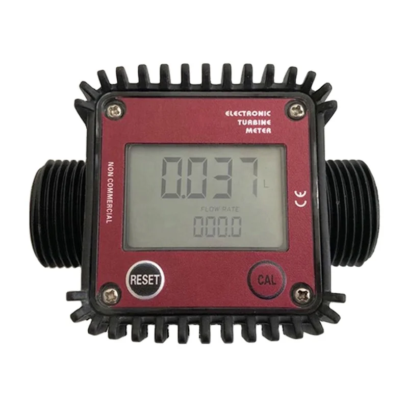 2026 Hot Sale K24 Digital Display OEM /Oil Flow Meter with 1% Accuracy 20 Bar Max Pressure
