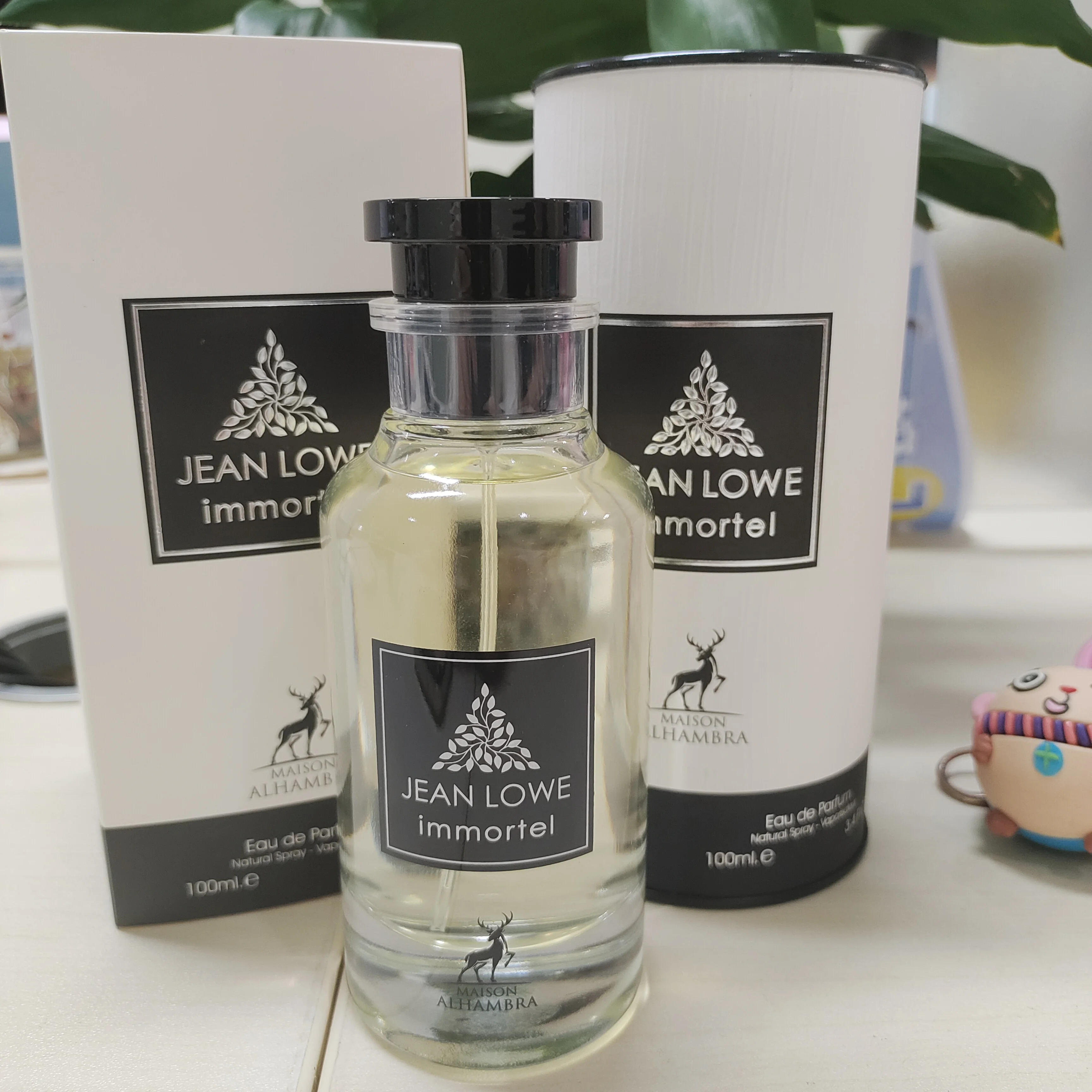 Alhambra Palace Parfüm Herren Eternal Fragrance -3,4oz EDP Spray ist für jeden Anlass geeignet, Weihnachtsgeschenk, Halloween-Geschenk