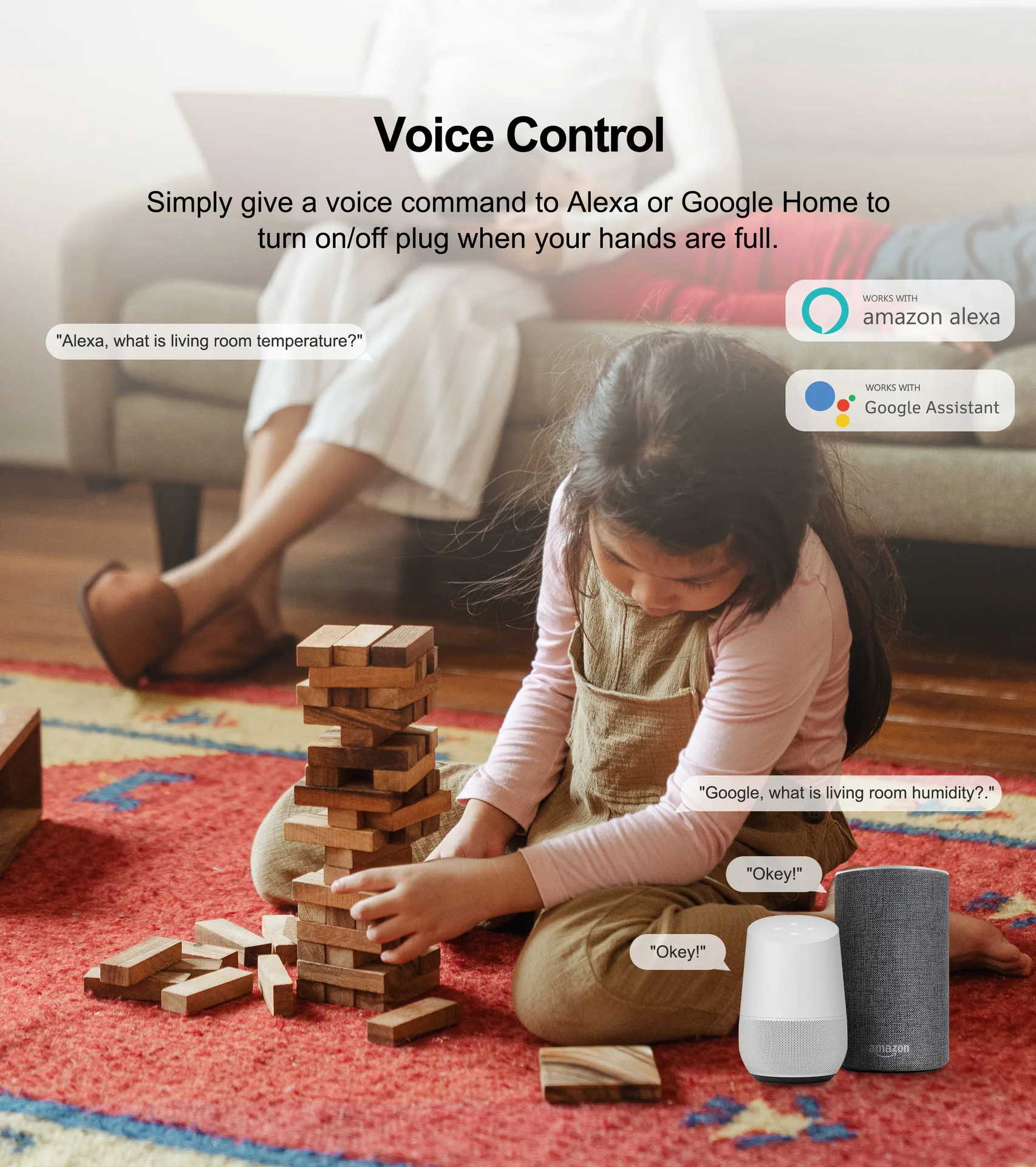 LCD Display WiFi Temperature Humidity Detector IP65 Waterproof Battery Operated APP Remote Control Smart Indoor Outdoor Sensor