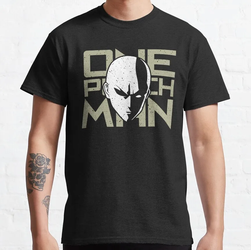 A Hero For Fun Saitama Cartoon Gift T-shirt for Anime lover 0529 One Punch Man Manga Print Graphic Clothes All Size Tops S-6XL