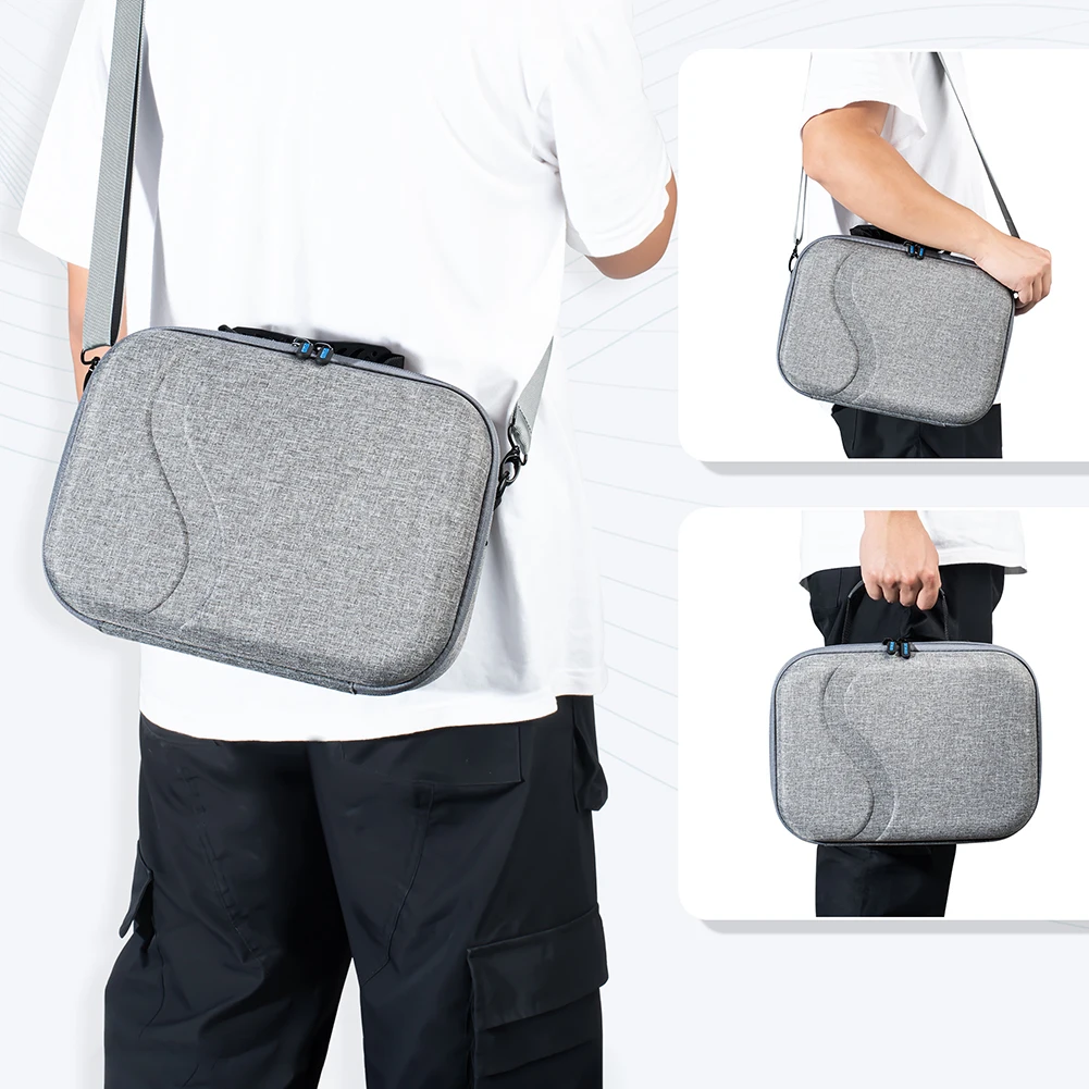 메타 퀘스트 3 용 휴대용 하드 보호 여행 케이스, 패션 하드 보호 운반 케이스, 확장 가능한 용량 VR 게임 가방