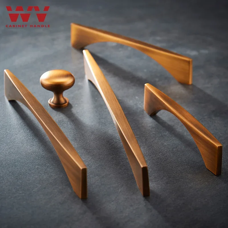 

YM Antique Dressers Closet Cabinet Storage Handles Brass Pulls Drawer Hardware Furniture Kitchen accessories Wardrobe Door Knobs