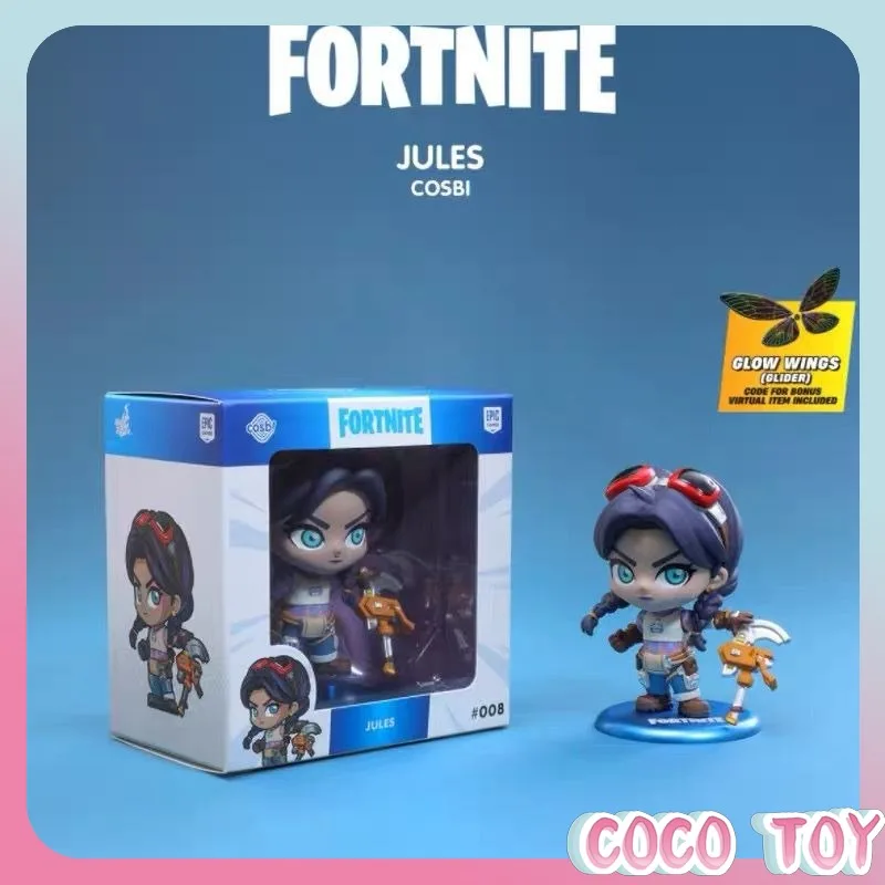 [Authentic] Hot Toys Fortnite COSBI Exclusive Mystery Box Mini Action Figure Collectible Desk Decor Cute Edition Gift Set Toy view 3