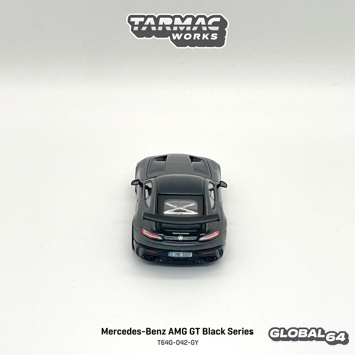 Tarmac Works T64G‑042‑GY 1:64 Mercedes‑Benz AMG GT Black Series Collectible Alloy Diecast Car Model in Stock Ready To Ship view 6