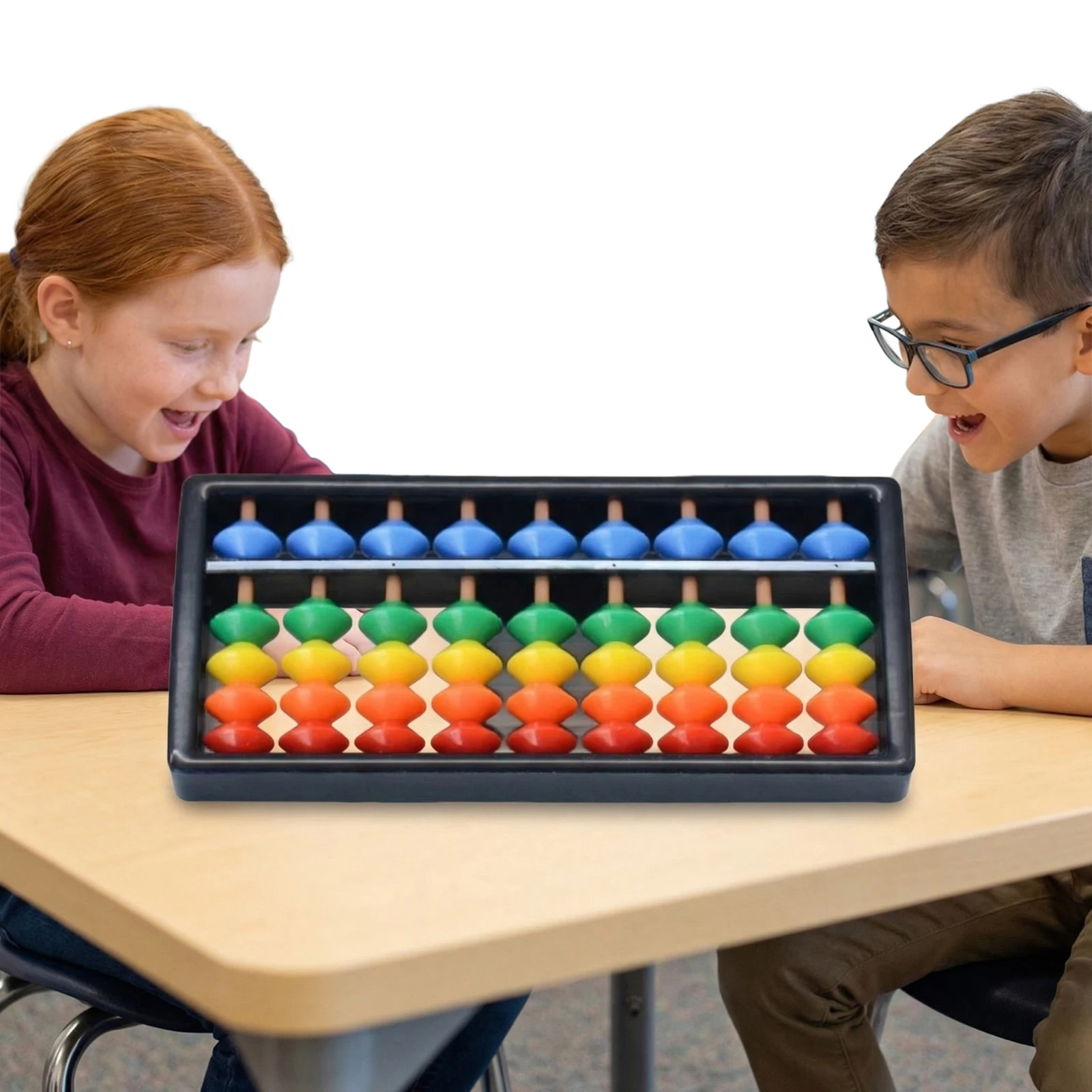 Digit Standard Abacus Soroban Portable Abacus Math Calculating Tool for Beginners Professionals Learning Training Aid