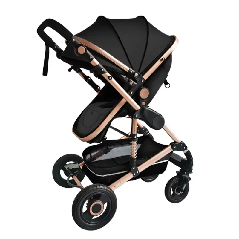 Foldable Baby Strollers Baby CarSeat And Stroller For New Born 4 In 1 Baby Stroller With 4 Wheels