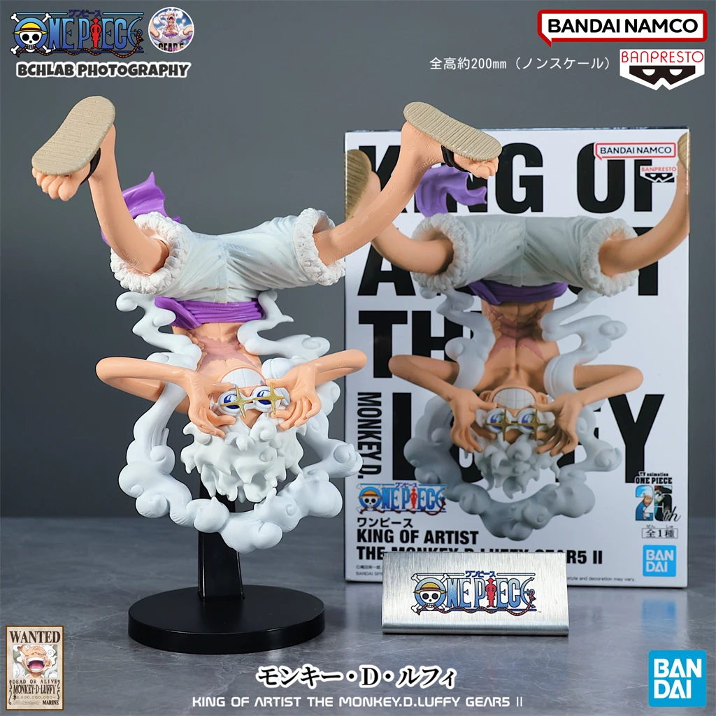 In Stock Bandai One Piece Koa 2nd Generation Nika 5-Speed Luffy 2.0 Figurine Model Ornament Gift