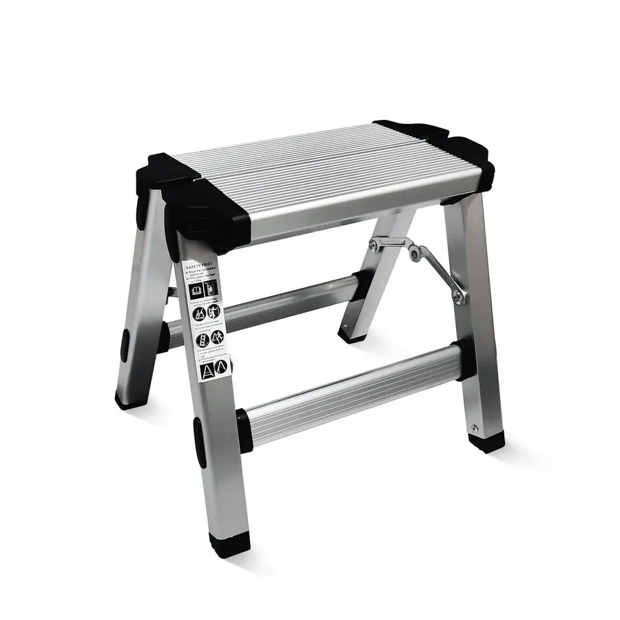 Step Stool Small Foldable Step Stool One Step Ladder with 330 lb Large Loading Capacity for Kitchen, Bathroom, Closet, Garage