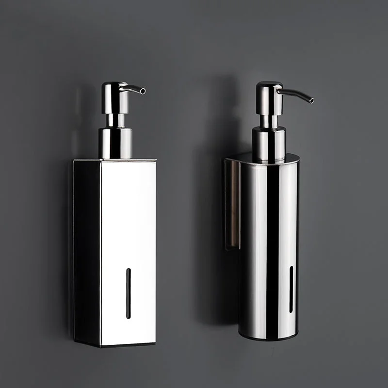 

Brushed Nickel Soap Dispenser Wall mounted Black bathroom Hand Liquid Soap Dispenser soap dispenser SUS 304 Shampoo bottles