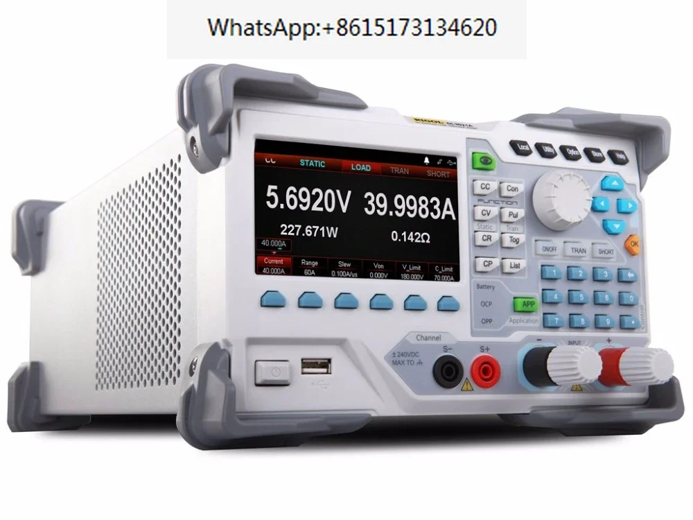 DL3021A Programmable DC Electronic Load (Single Channel, 150V/40A/30kHz 200W) with High Resolution