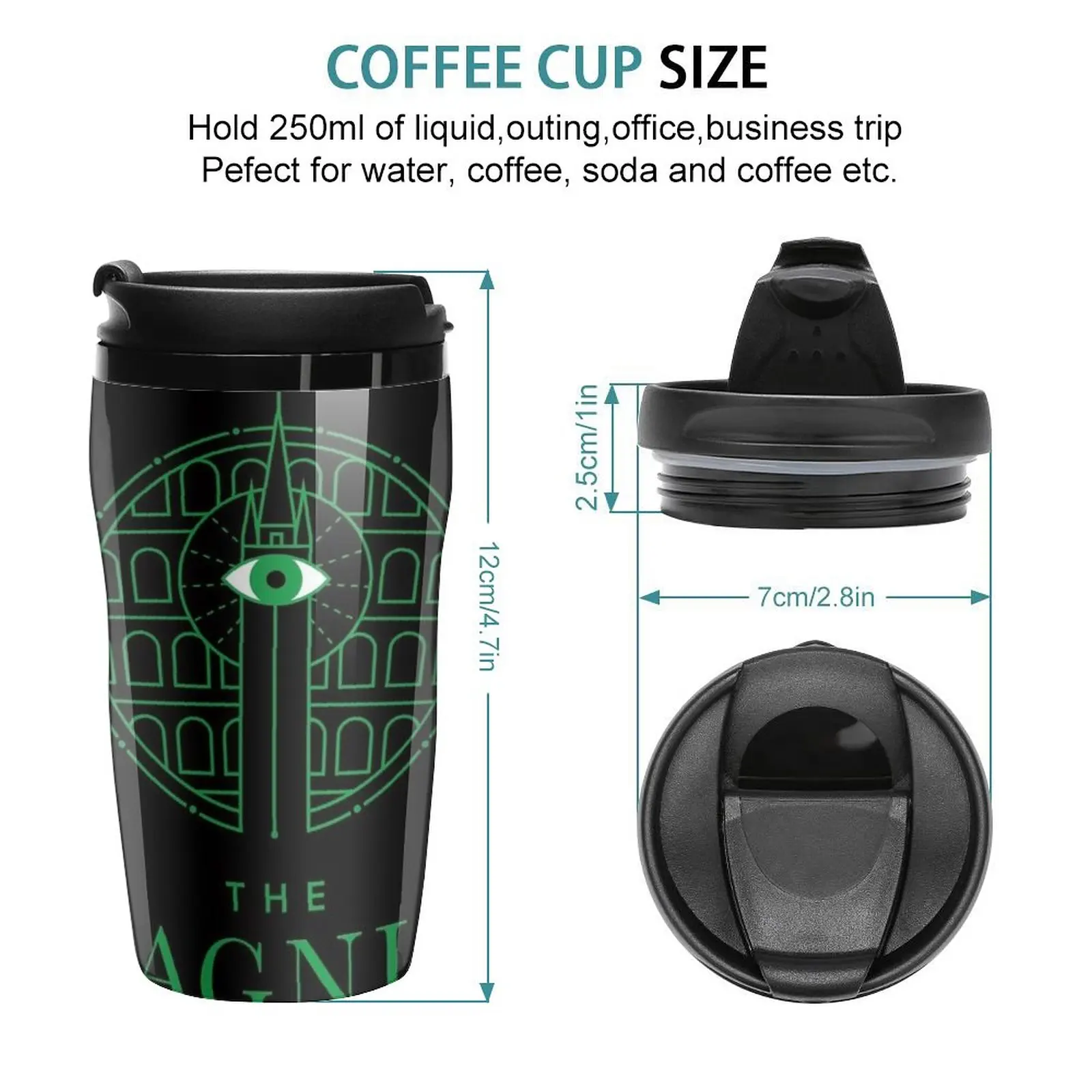 New The Magnus Archives - Panopticon Travel Coffee Mug Cup Coffee Latte Cup Black Coffee Cup Cups And Mugs