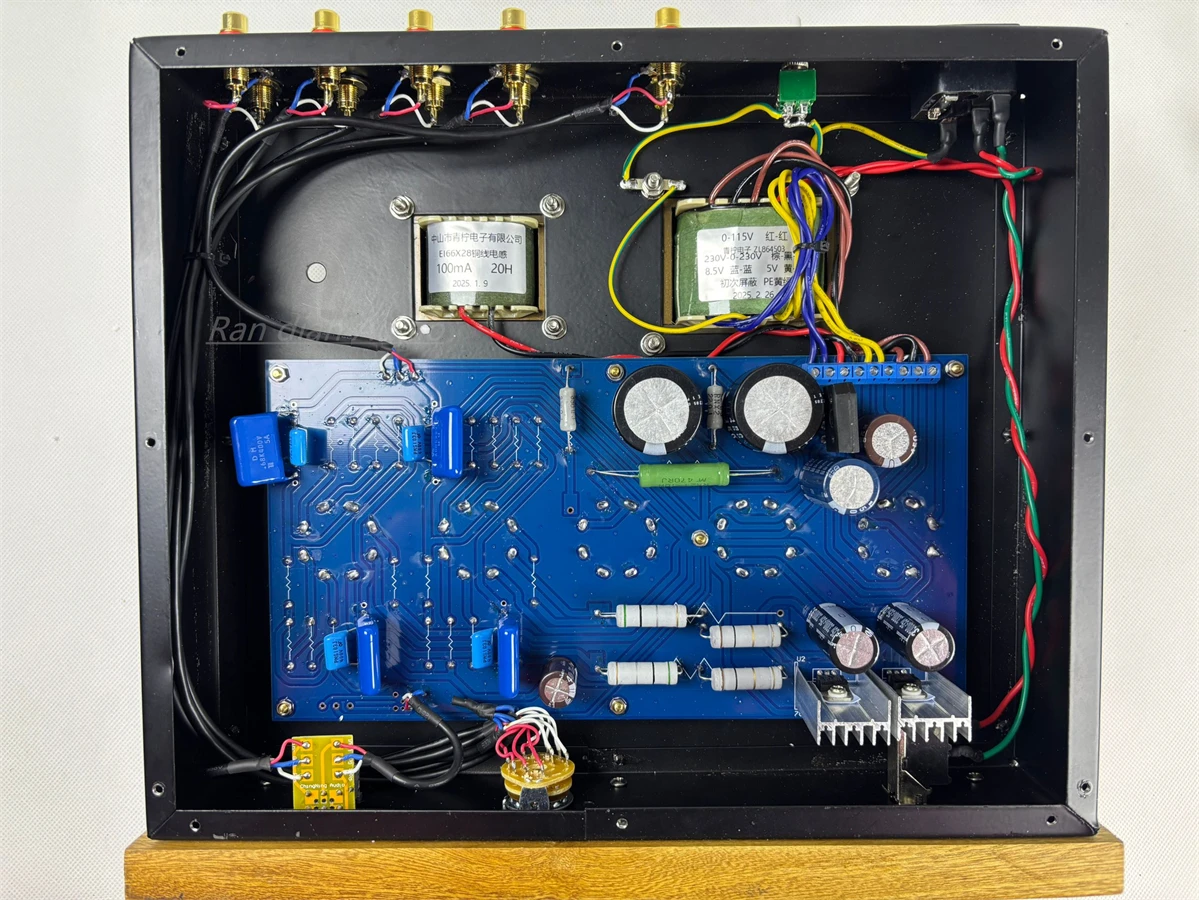 6N8P 6SN7 Electronic Tube Preamplifier, Electronic Tube Tectifier, Blue Velvet Circuit.Electronic tube rectification