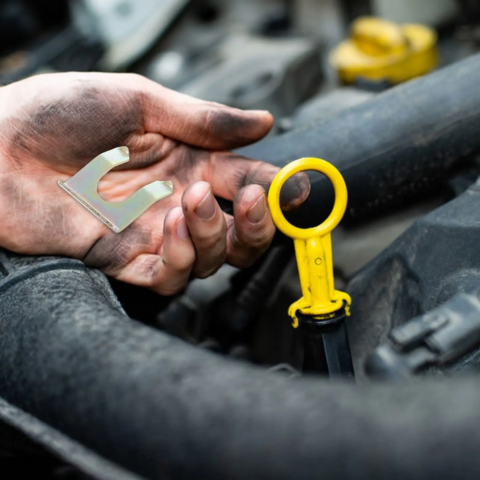 

10 PCS Car Hose Clamp Brake Line Clip Fittings Connector Tubing Cable Clamps Iron Parking Retainer Kit Oil Pipe Clips