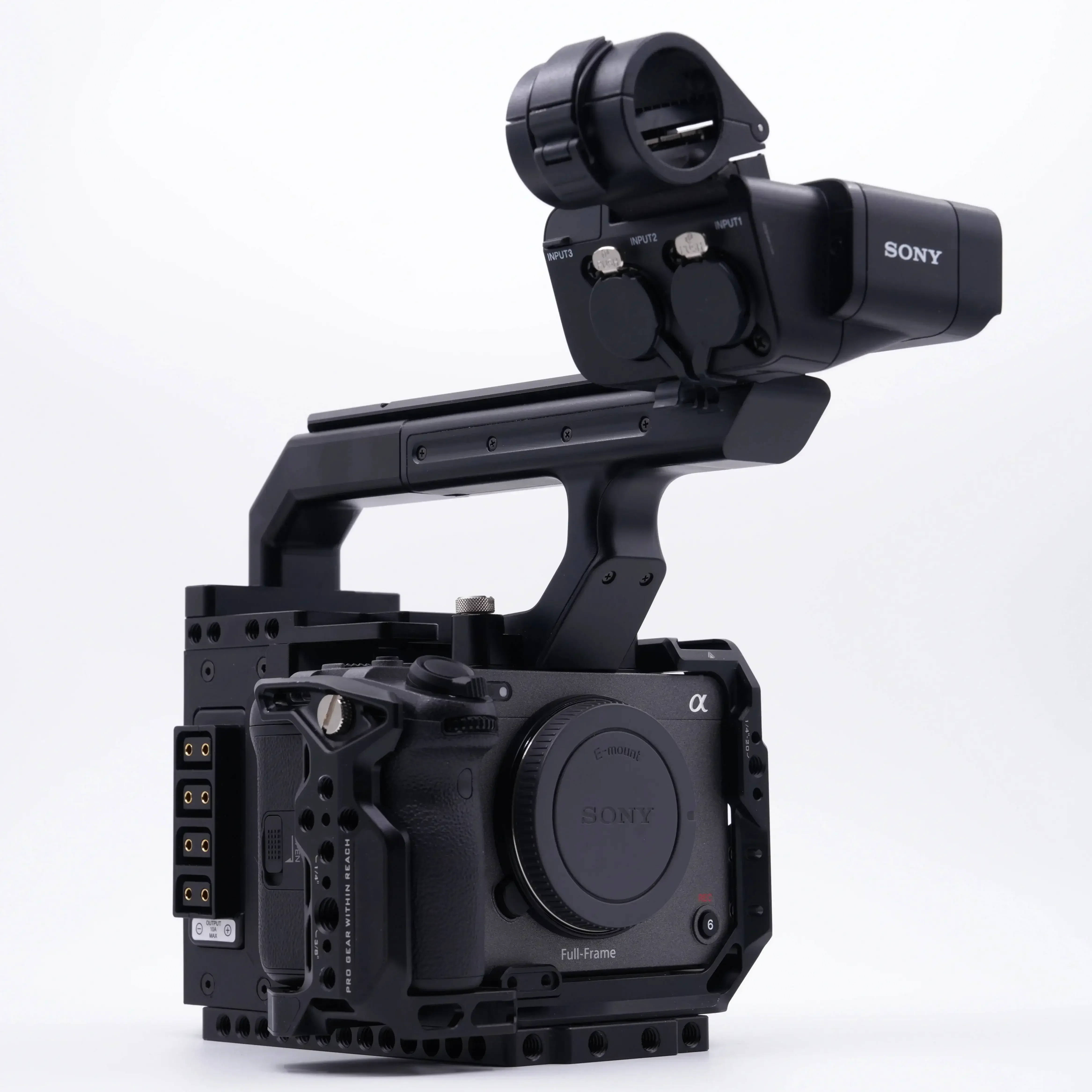 For Sony FX3/Fx30 Rabbit Cage Expansion Kit XLR Audio Handle Fittings