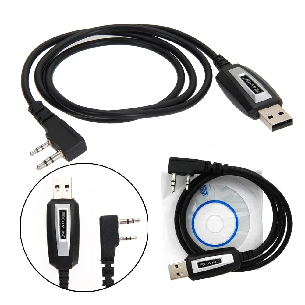 Walkie Talkie USB Programming Cable High Speed Original USB Programming Cable for TYT DMR Radio MD-380 MD-390 Retevis RT3