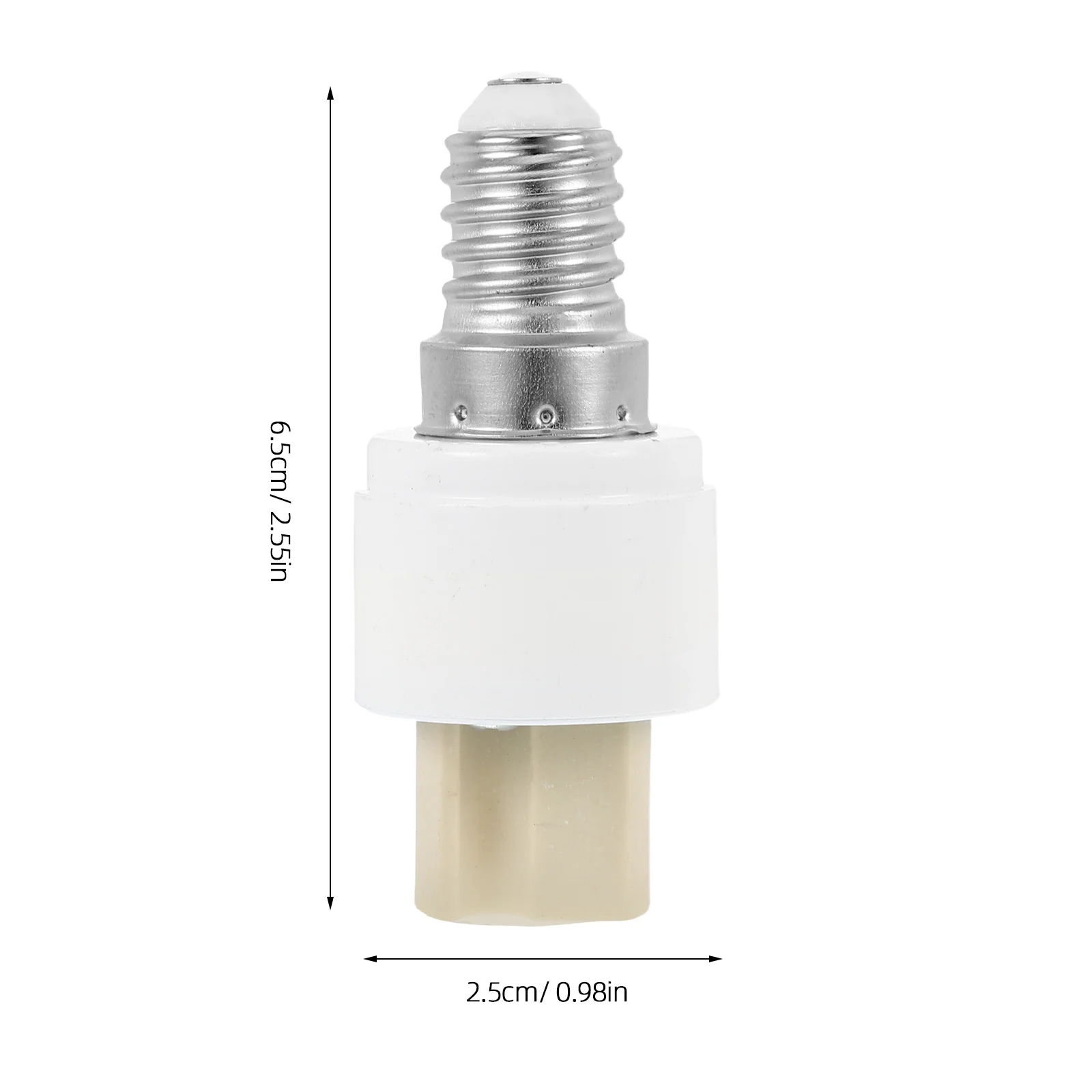 E14 To G9 Light Bulb Socket Converter Lamp Holder Adapter For Ceiling Fan Pendant Lighting Durable Heat Resistant