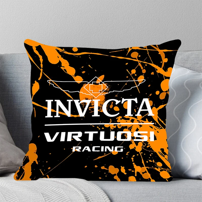 Comfortable pillow room bedroom office coffee shop car pillow living room Invicta pillowcase Fashion brand Home Decor 45X45cm