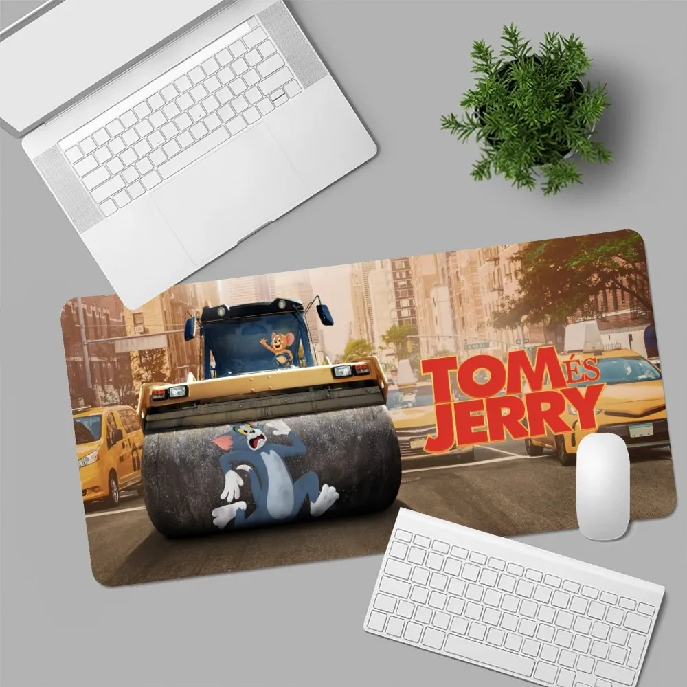 Beast Kingdom Cartoon T-Tom and J-Jerry Mousepad Computer Laptop Gamer Pad PC Gaming Accessories Desk Mats