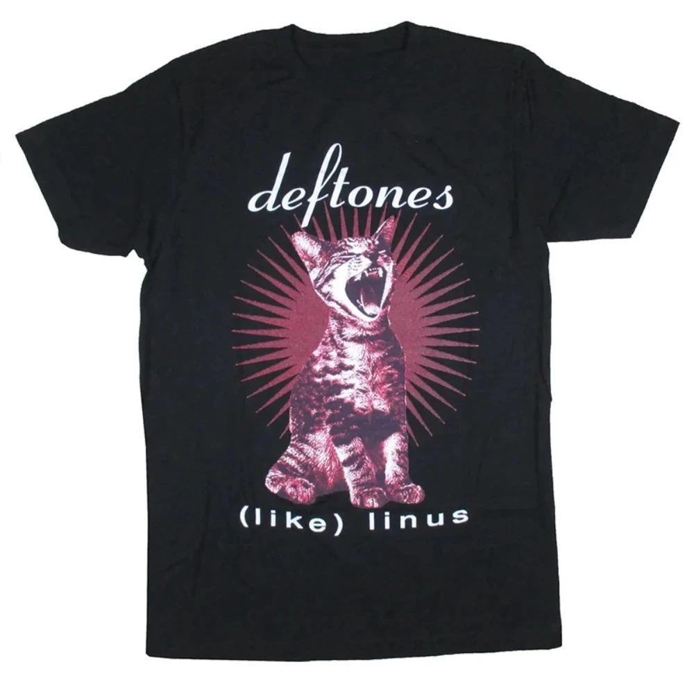 

2025 Deftones Singer Band T Shirt Women Hip Hop Rock Tee Fashion Short Sleeve Tshirt Summer Oversized T-shirts Tops