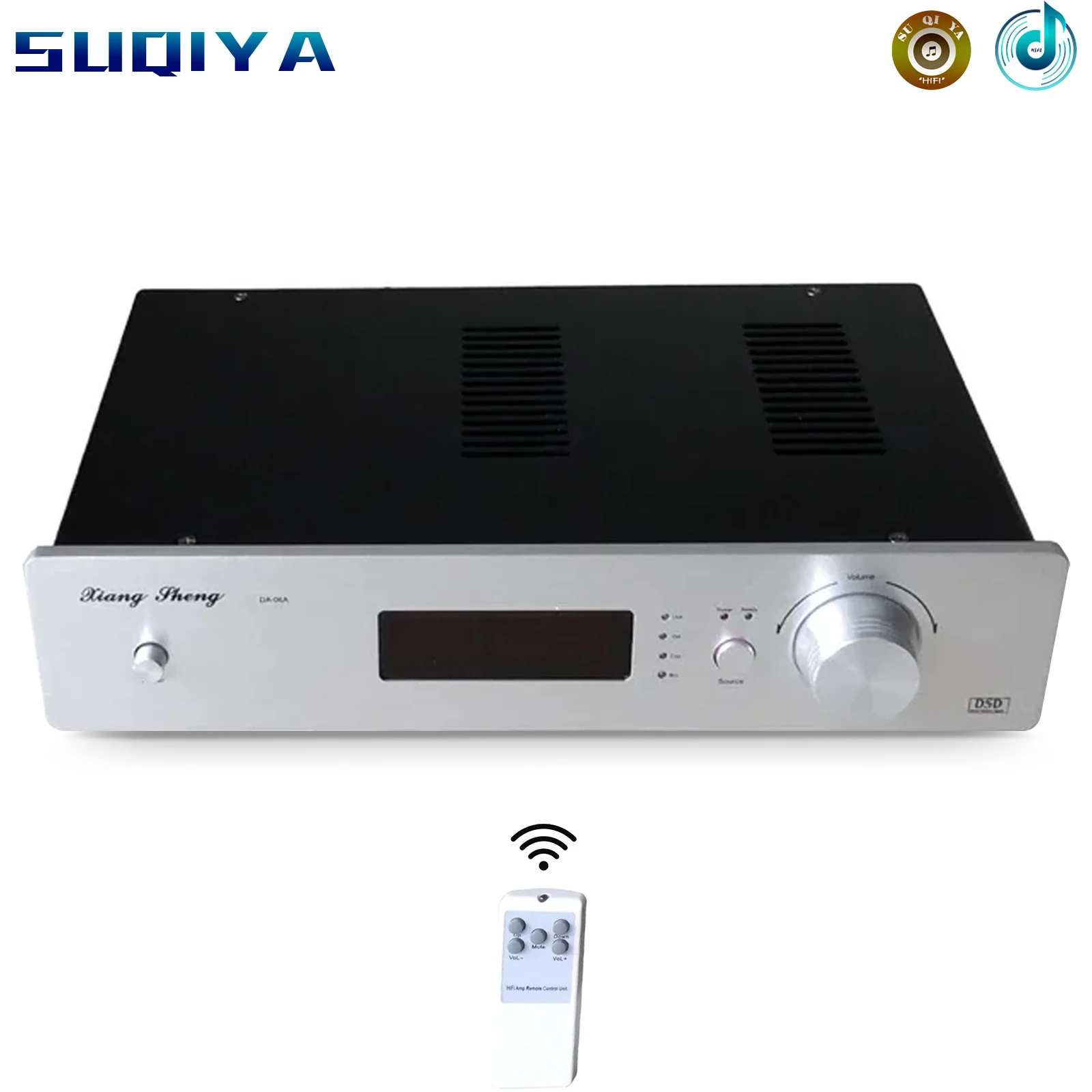 

NEW Remote Control DAC06 Bluetooth CSR8675 LM49720NA Xmos Xu208 AK4493 / AK4495 Balanced DSD Decoding Digital Audio Decoder