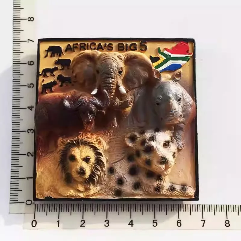 

Beautiful Kenya African Animals Creative Gift Refrigerator magnet Travel souvenirs Crafts Home decor