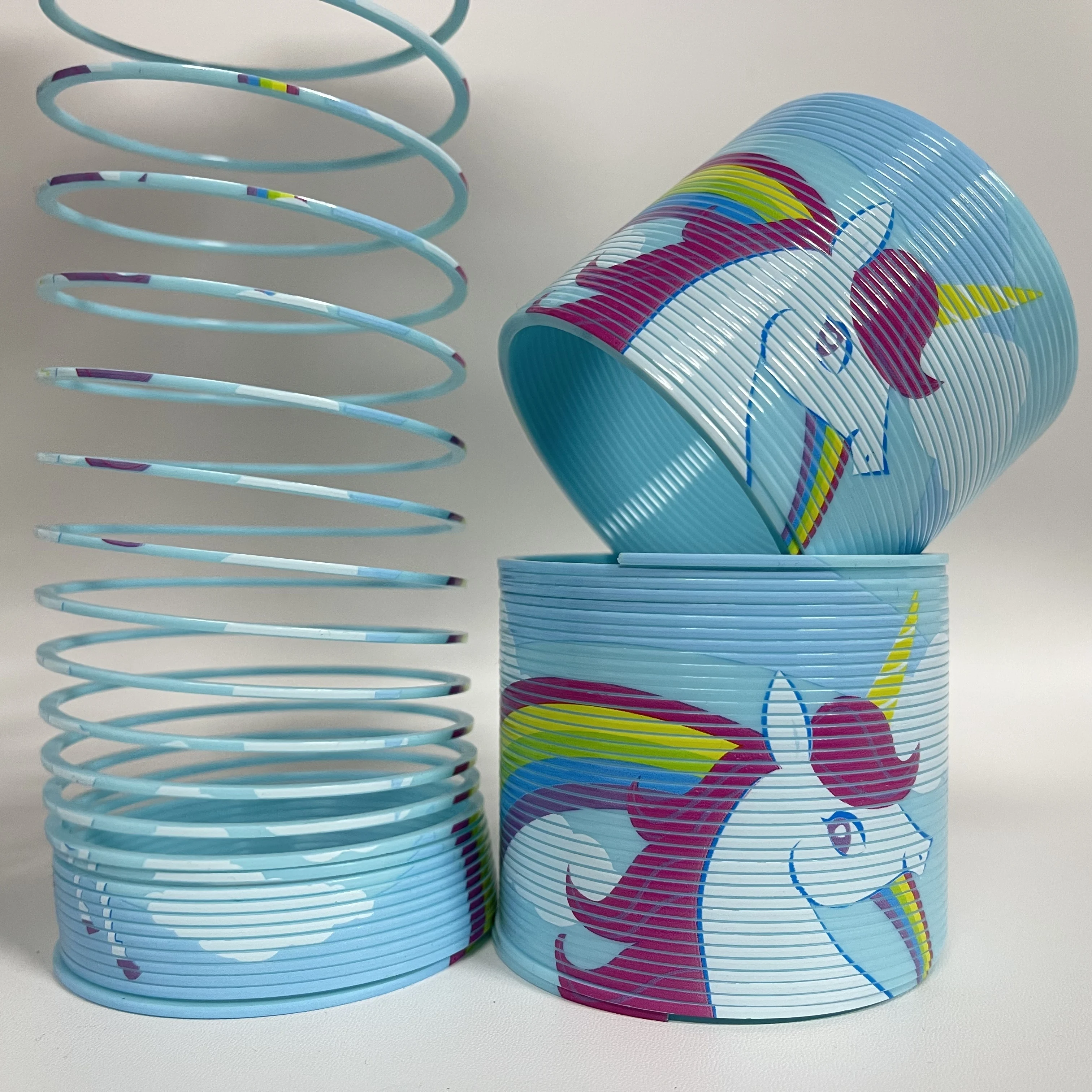 

1/3/6pcs Year of the Horse Exclusive! Unicorn Magic Rainbow Circle Educational Toy