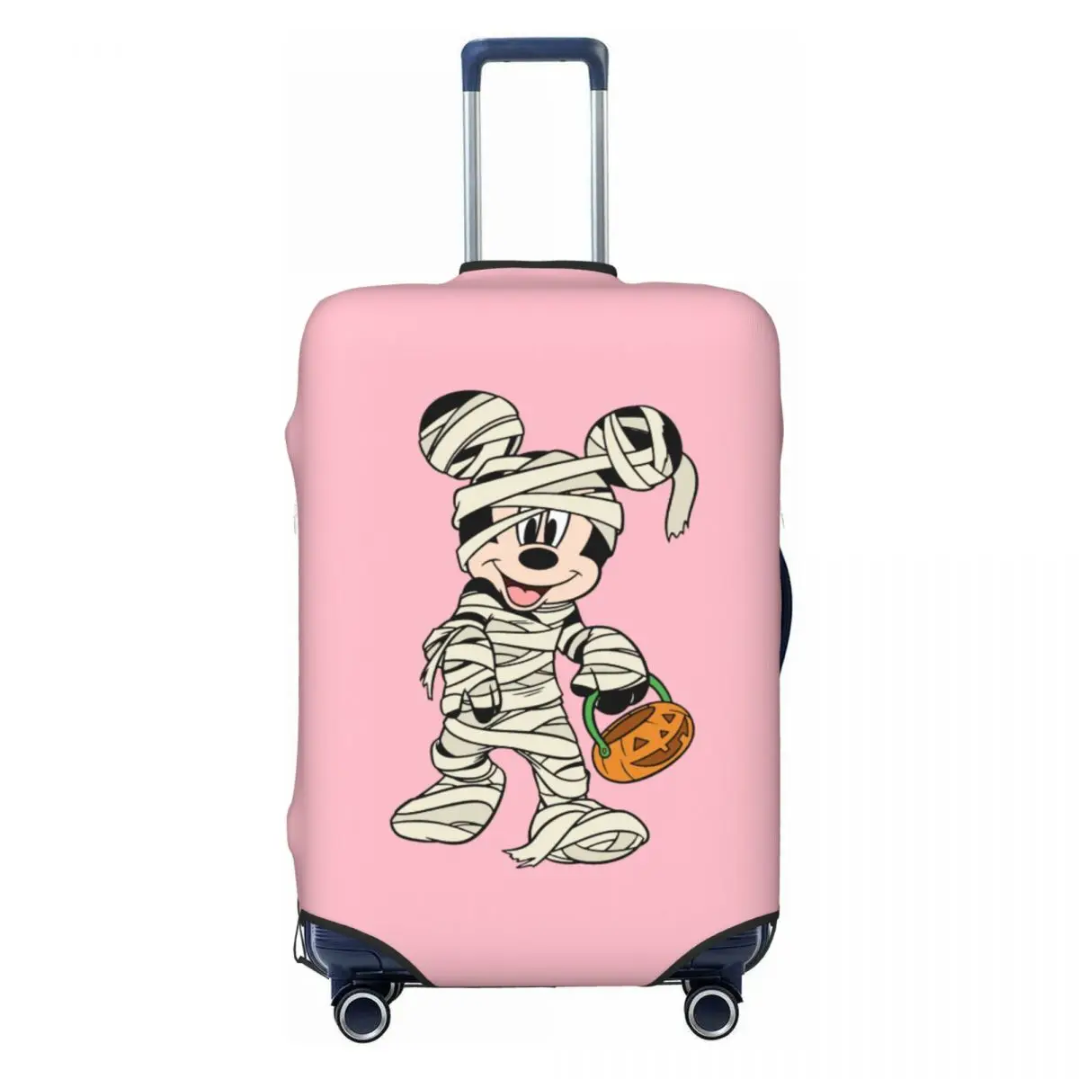 

Custom Mickey Mouse Anime Cartoon Luggage Cover Elastic Travel Suitcase Protective Covers Suit For 18-32 inch