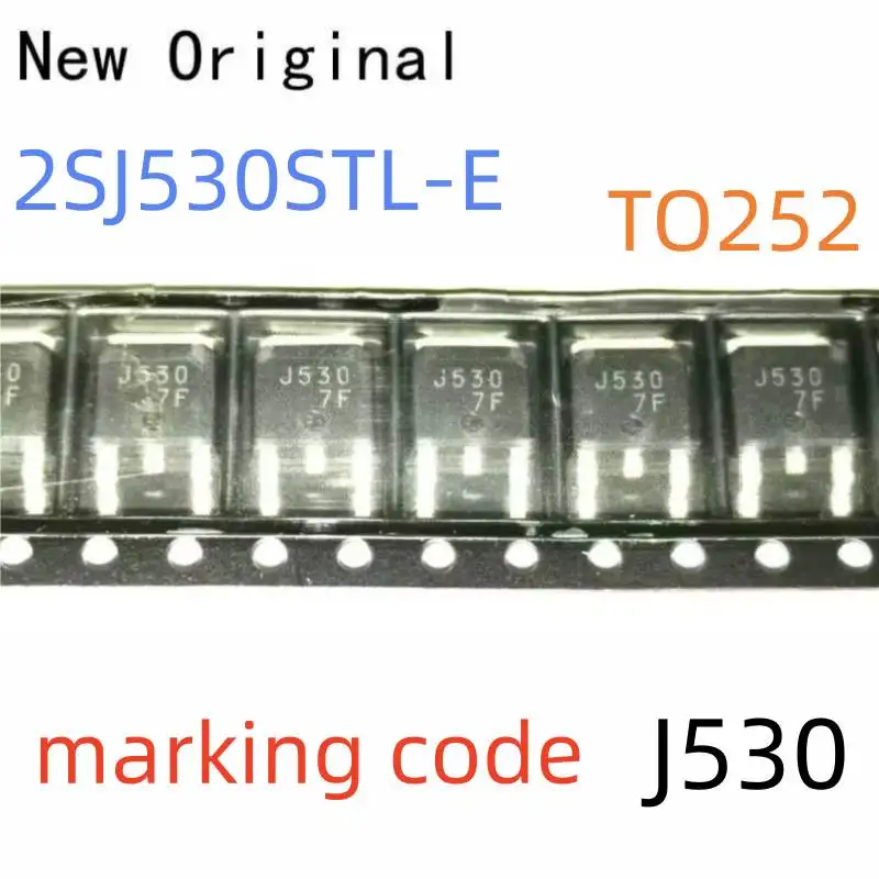 2Sj530Stl-E 15A 60V 0.16Ohm P-Channel Si Power Mosfet Dpak-3 Marking Code J530