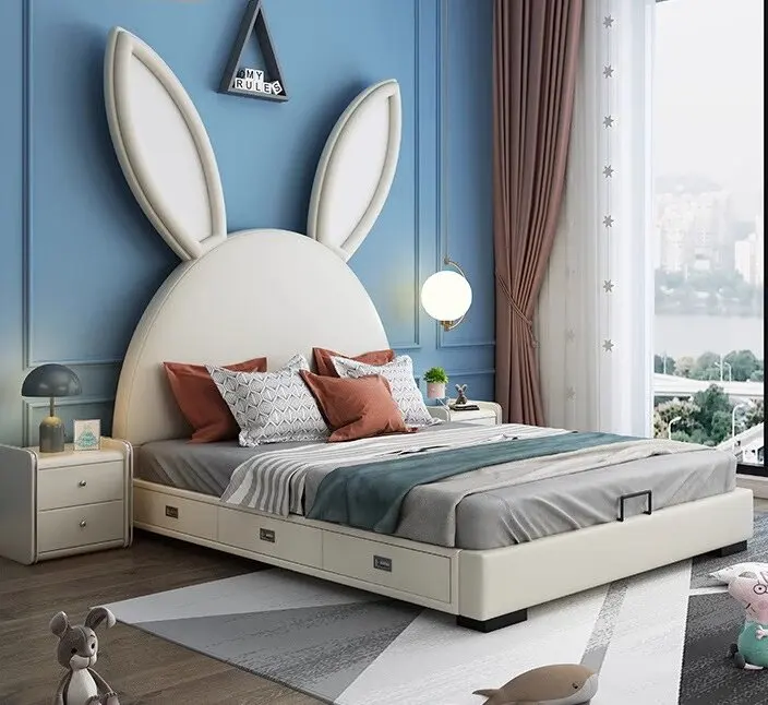 

Modern Luxury Single Room Kids Bed