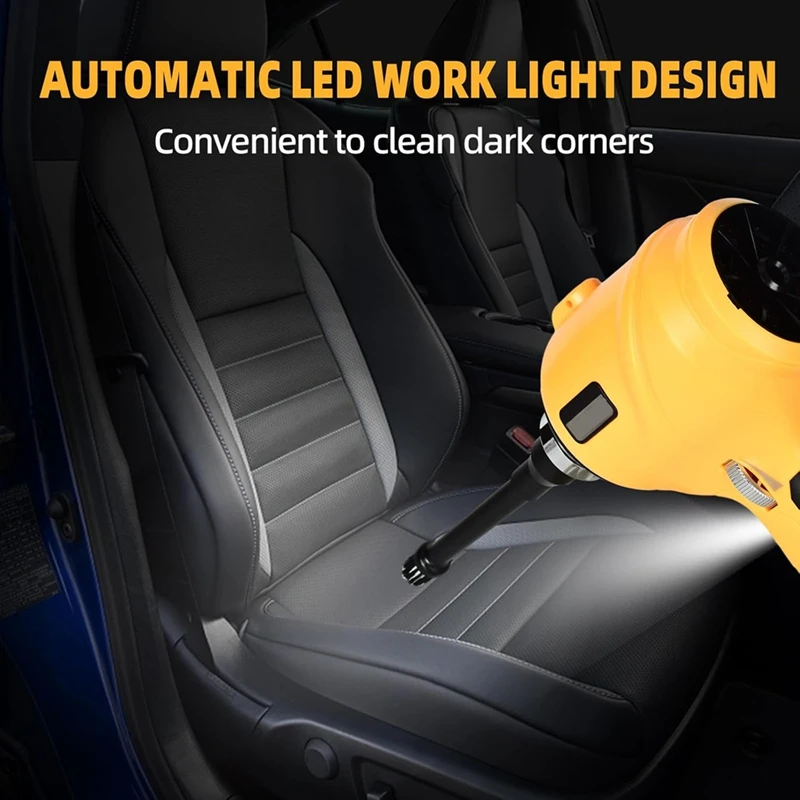 Беспроводной пылесборник для Dewalt с аккумулятором 20 в, Бесщеточный Ручной пылесборник для уборки