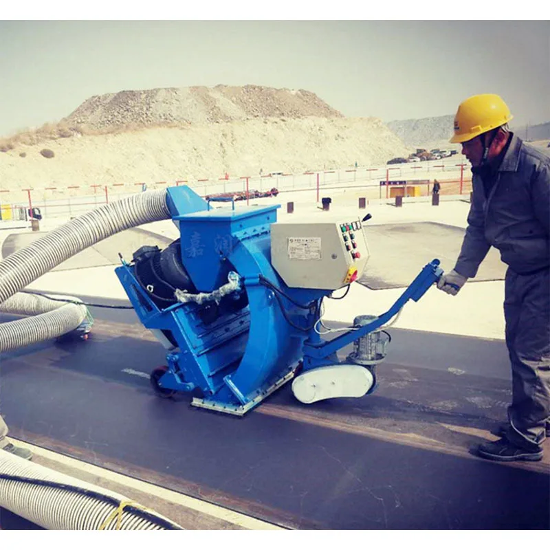 HCY HCY Tunnel pavement shot blasting machine, steel plate rust shot blasting machine, hand push mobile shot blasting ma