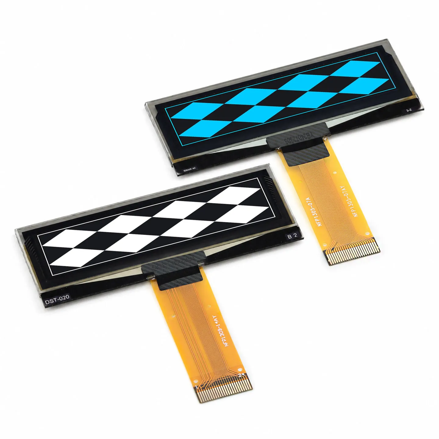 tela-oled-de-223-polegadas-com-driver-ssd1309-tela-serial-128-32-tela-branca-e-azul-sem-moldura