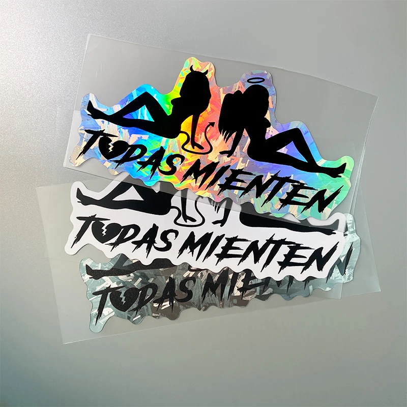 TODAS MIENTEN Motorrad Aufkleber Wasserdicht für Roller Kraftstoff Tank Verkleidung Helm Box DIY Auto Fenster Stoßstange Vinyl Aufkleber Dekor