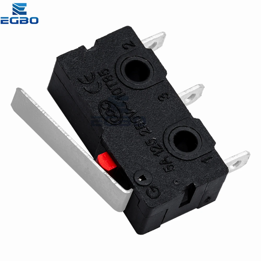 1 ~ 20 قطعة ذراع رافعة الأسطوانة الصغيرة عادة مفتوحة إغلاق الحد التبديل KW12-3 KW11-N