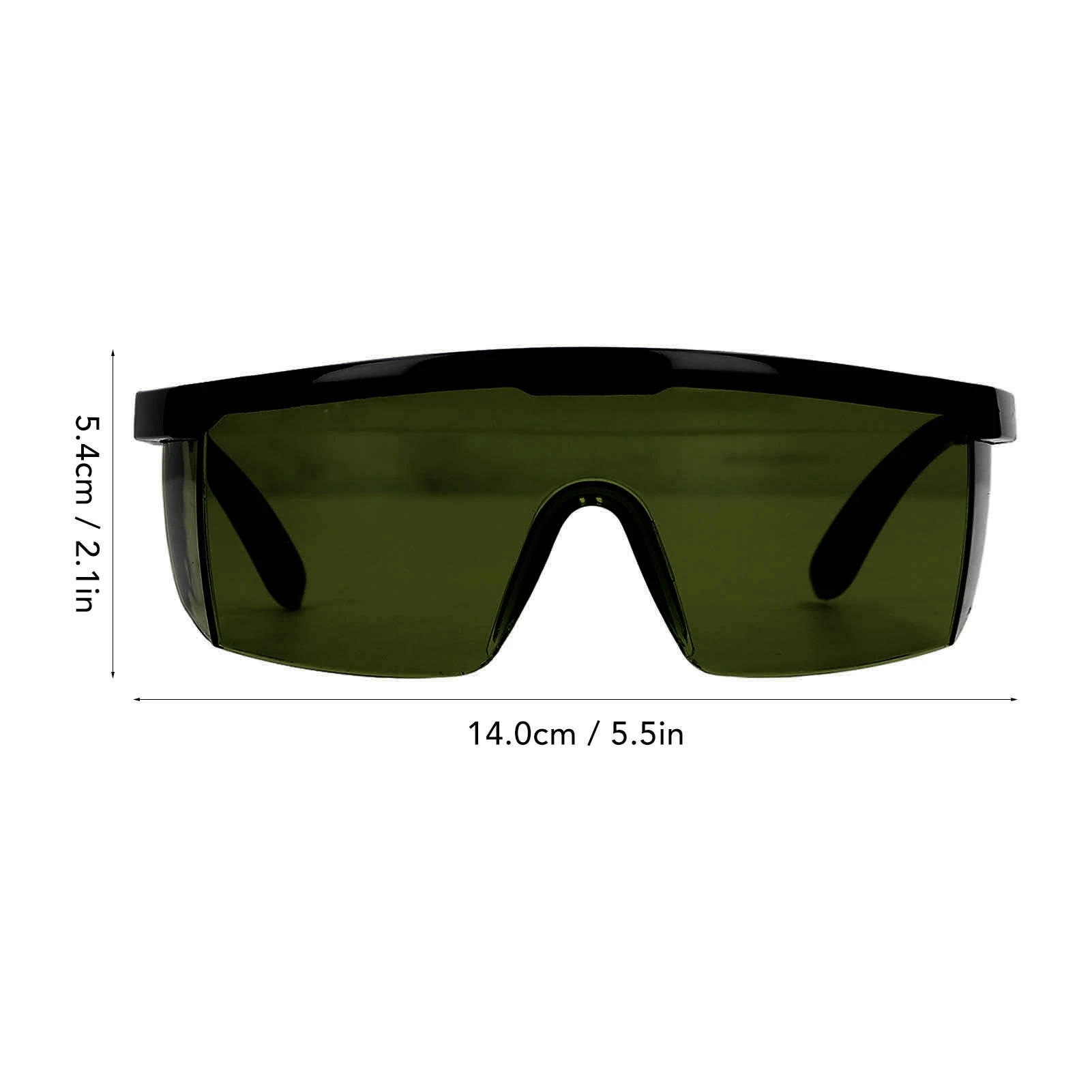 Welding Glasses Filter Welder Lens Goggles UV Resistant with Expansion Frame Light Green IR3.0 - view 6