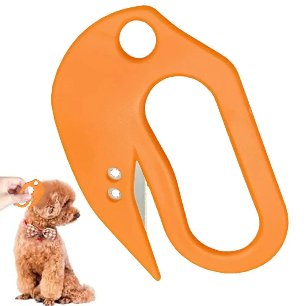 New Dog Comb Pet Hair Removal Safe Dog Detangler Brush Pet Dog Knot Comb Unknot Knife Pet Accessories For Cat Massage Comb B2A2