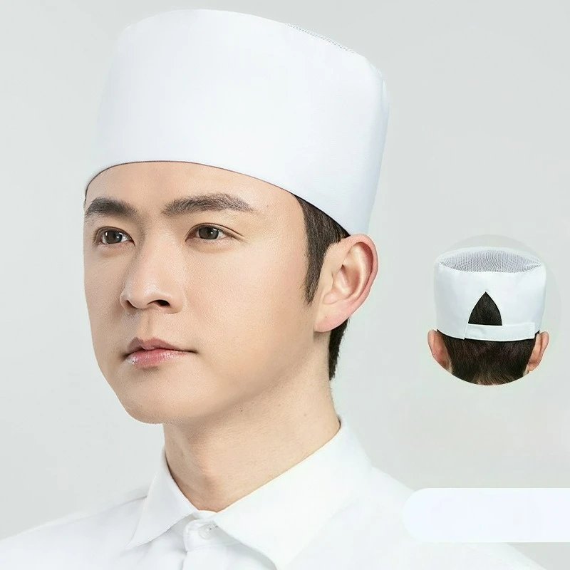 Ademende mesh-koksmuts voor hotelrestaurant Japanse keuken keukenkoepeldop
