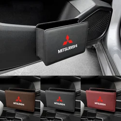 Car Trash Bin Can Foldable Hanging Storage Box Case Interior Auto Accessories For Mitsubishi ASX Lancer Outlander Pajero EX L200