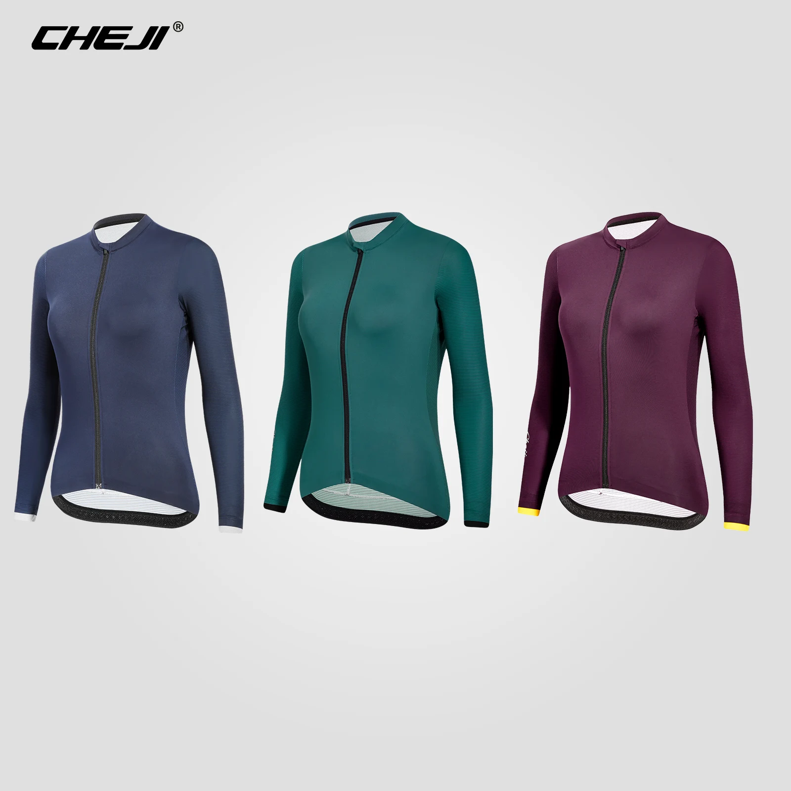 CHEJI nuove maglie da ciclismo abbigliamento estivo donna primavera ed estate bici da strada Sport a maniche lunghe temperamento superiore