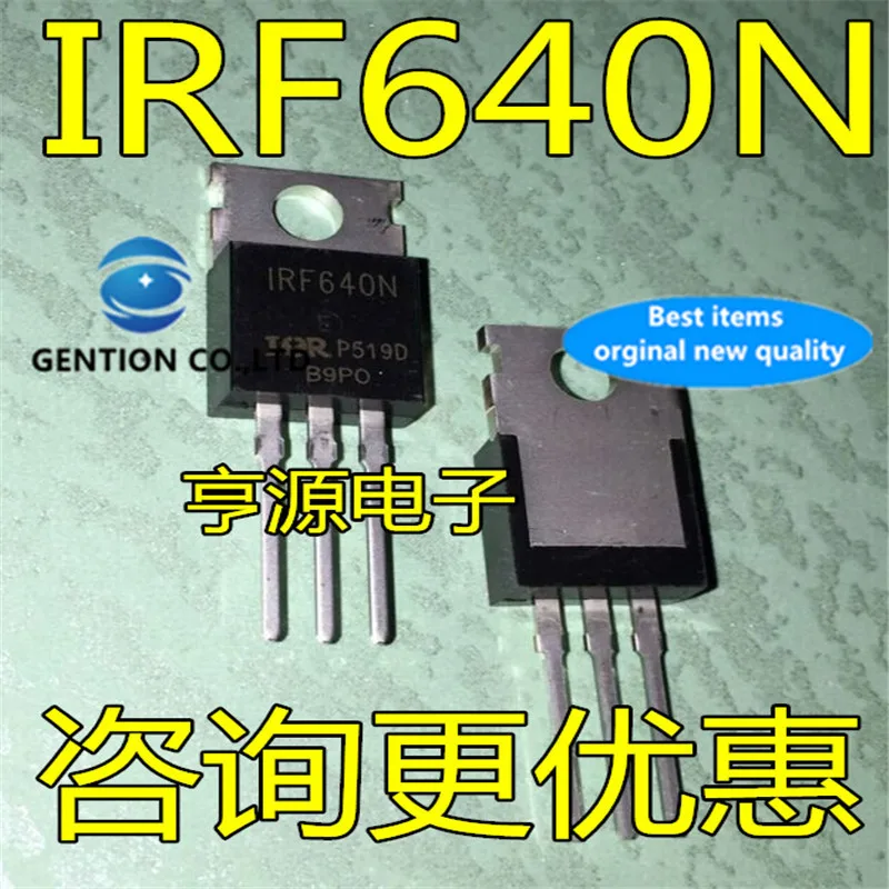 

10Pcs IRF640 IRF640N 200V 18A Field effect transistor N-channel in stock 100% new and original